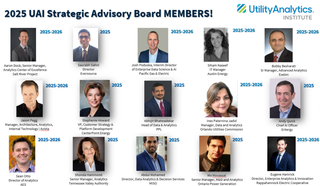 Utility Analytics Institute SAB 2025